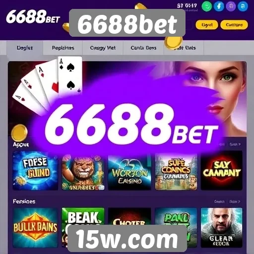 Principais jogos disponíveis na plataforma 6688bet