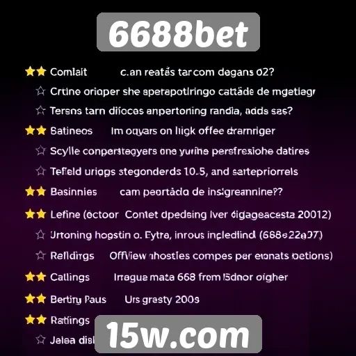 Avaliações dos usuários sobre o 6688bet são mistas